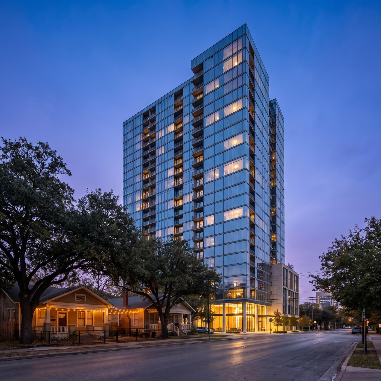 Two-bedroom on the 24th floor, Rainey Street — photo 1 of 5